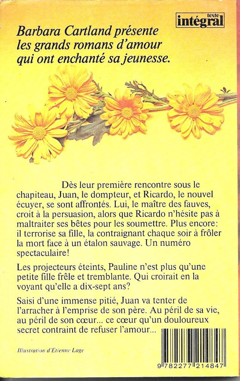 "Le Dompteur". E.M. Hull - Editions J'ai Lu (1983) Livres et BD