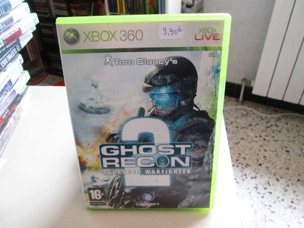 JEU XBOX 360 TOM CLANCY'S GUOST RECON 2 BON ETAT+ LIVRET Consoles et jeux vidéos