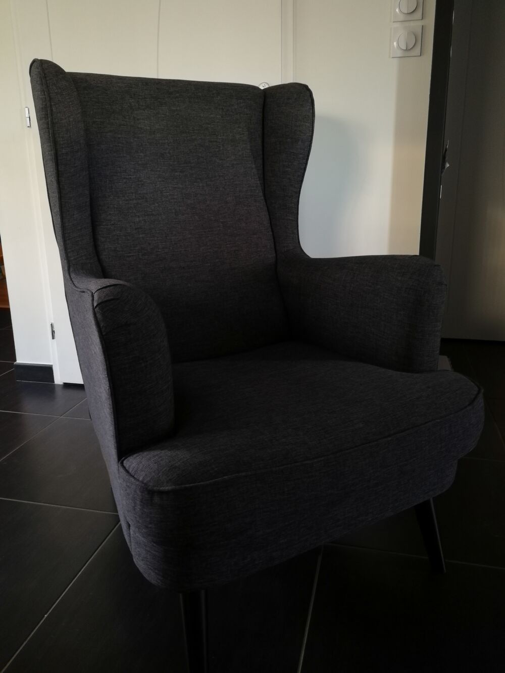Fauteuil Tissu Gris Meubles
