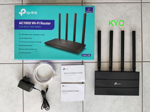TP-Link Routeur WiFi AC 1900Mbps Archer C80, WiFi Bi-Bande 35 Foncine-le-Haut (39)