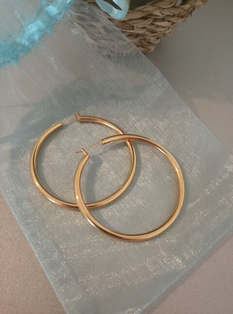 Boucles d'oreilles plaqu or 25 Nmes (30)