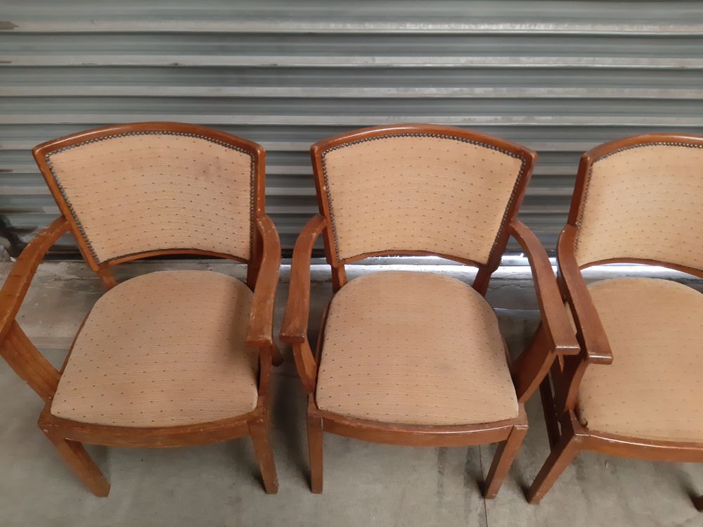 4 chaises- bridges anciens. 50€ le lot Meubles