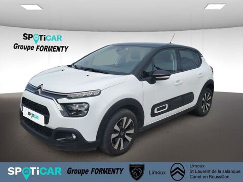 Citro&euml;n C3 BlueHDi 100 ch BVM6 Plus 2023 occasion Limoux 11300