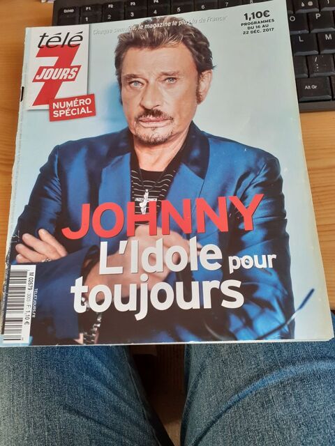 TELE 7 JOURS M02679 JOHNNY L IDOLE POUR TOUJOURS 3 Levainville (28)