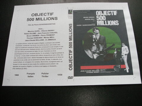 Film :   Objectif 500 millions   35 Saint-Mdard-en-Jalles (33)