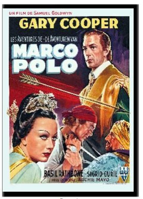 LES AVENTURES DE MARCO POLO avec gary cooper (1938) 0 Malo Les Bains (59)