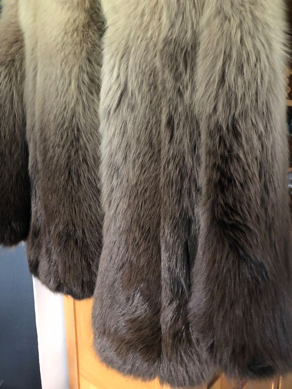 Veste de renard pleine peau Vêtements
