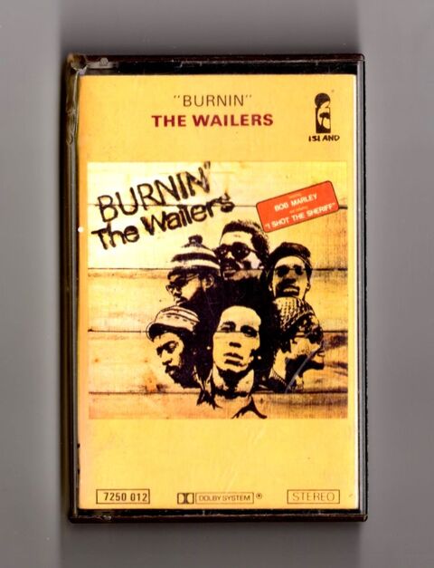 K7 The Wailers (Bob MARLEY) : Burnin' - Barclay CA 7250 012 18 Argenteuil (95)