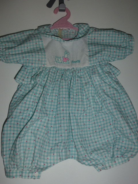 Pour poupée bébé chéri 52 cm barboteuse vichy vert Corolle 15 Rueil-Malmaison (92)