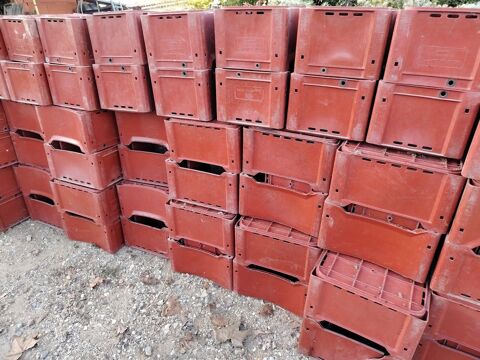 Caisses plastiques transport 30x40x21h allibert 6 Saint-Jean-de-Fos (34)