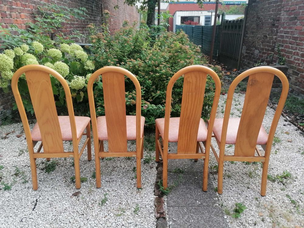 lot de 4 Chaises "Baumann" vintage Meubles