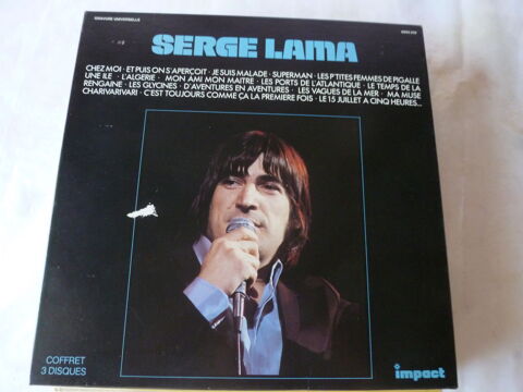 coffret de 3 CD de Serge LAMA 12 Talence (33)