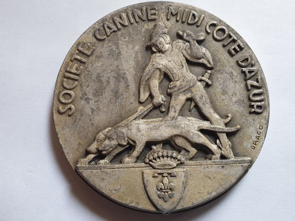 M&eacute;daille Soci&eacute;t&eacute; Canine Midi cote d'Azur 