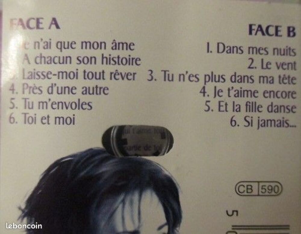 Cassette audio Natasha St-Pierre CD et vinyles