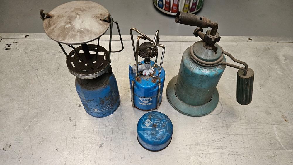 r&eacute;chaud + lampe + chalumeau Bricolage