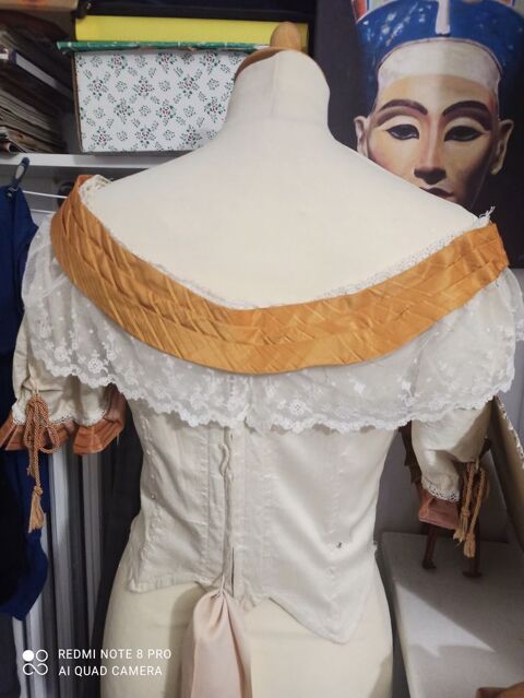 Robe pour danse 19eme crinoline 160 Italie (25)