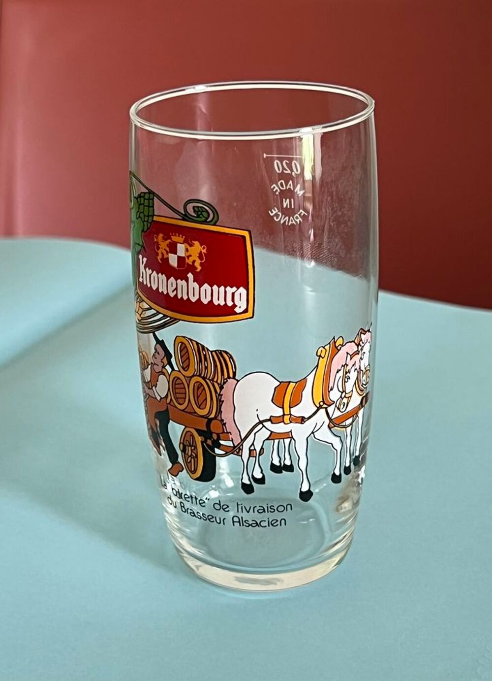 Verre ancien KRONENBOURG 