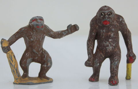 Hommes singes TARZAN figurines plomb anciennes 35 Issy-les-Moulineaux (92)