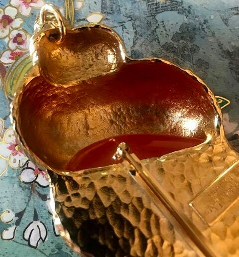 Broche Christian Dior  coquillage  vintage 185 Richwiller (68)