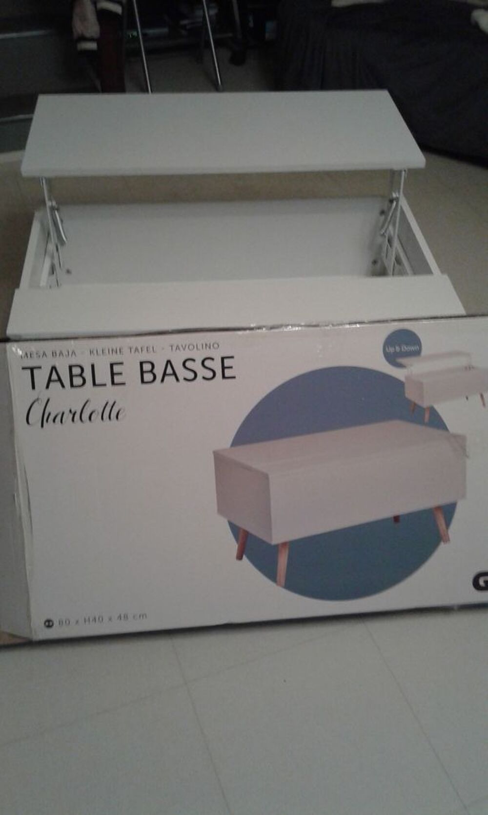 Table basse modulable Meubles