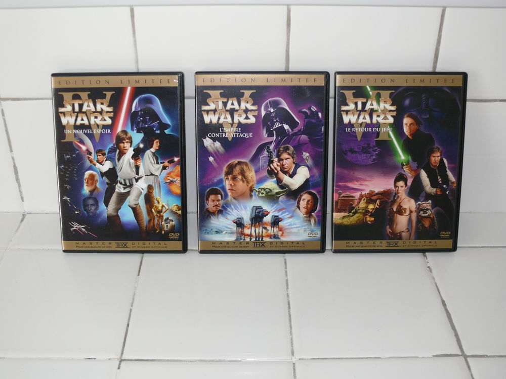 DVD : Trilogie "STAR WARS" DVD et blu-ray