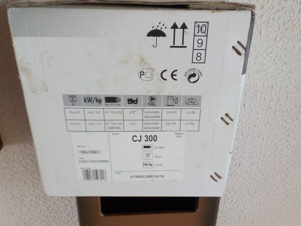 Elagueuse Tron&ccedil;onneuse thermique OREGON Bricolage