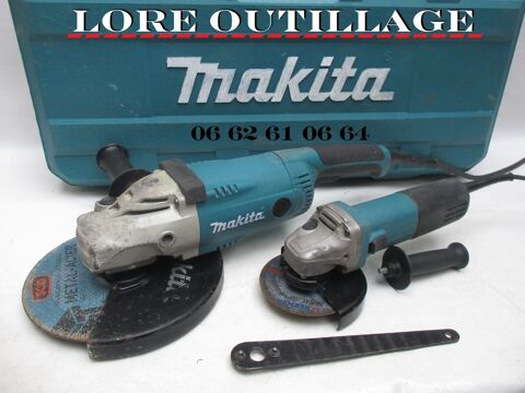 MAKITA pack 2 meuleuses 140 Cagnes-sur-Mer (06)