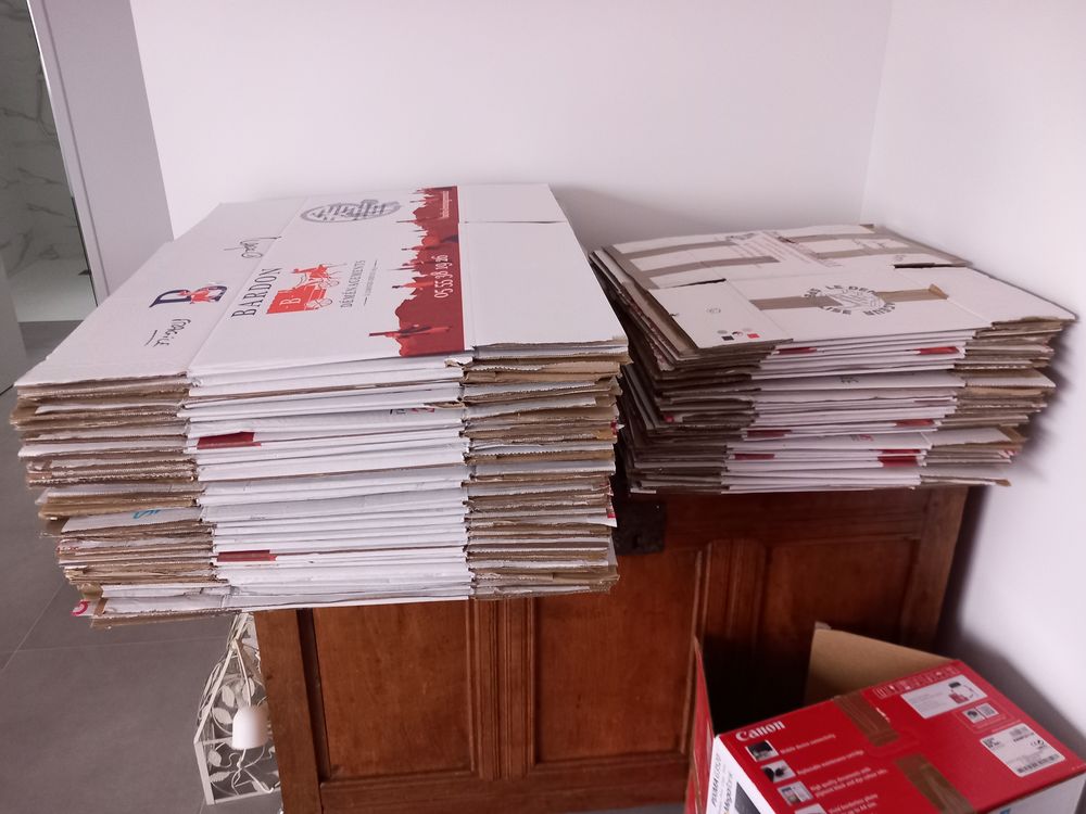 Cartons d&eacute;m&eacute;nagement Bricolage