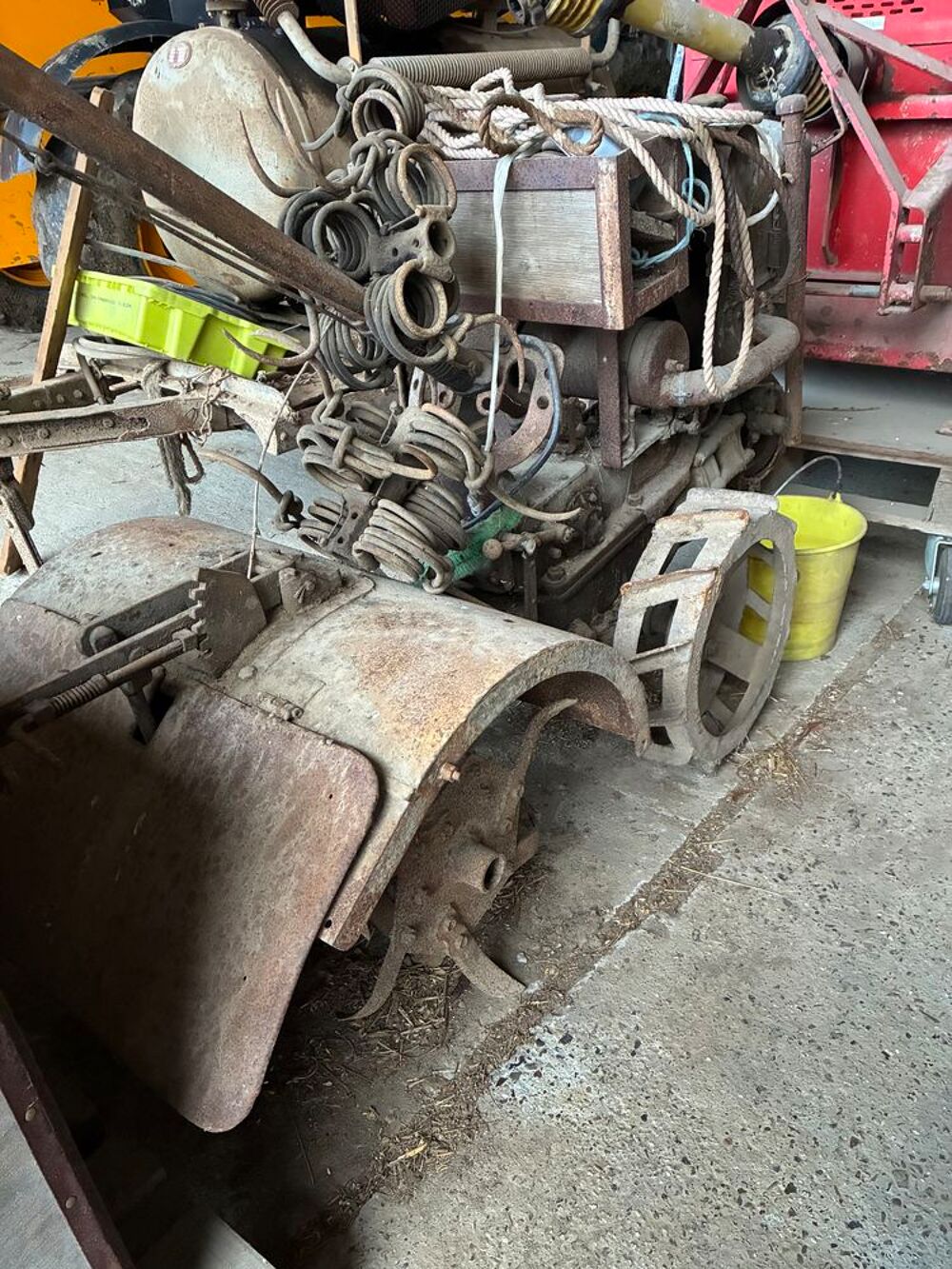 Motoculteur ancien Bricolage