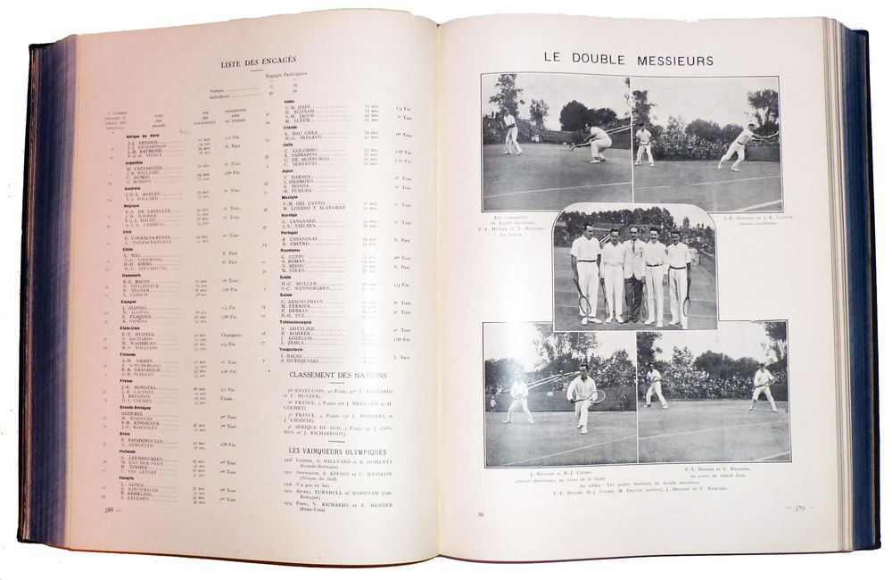 JO 1924 Paris : Le Rapport officiel en 852 pages Livres et BD