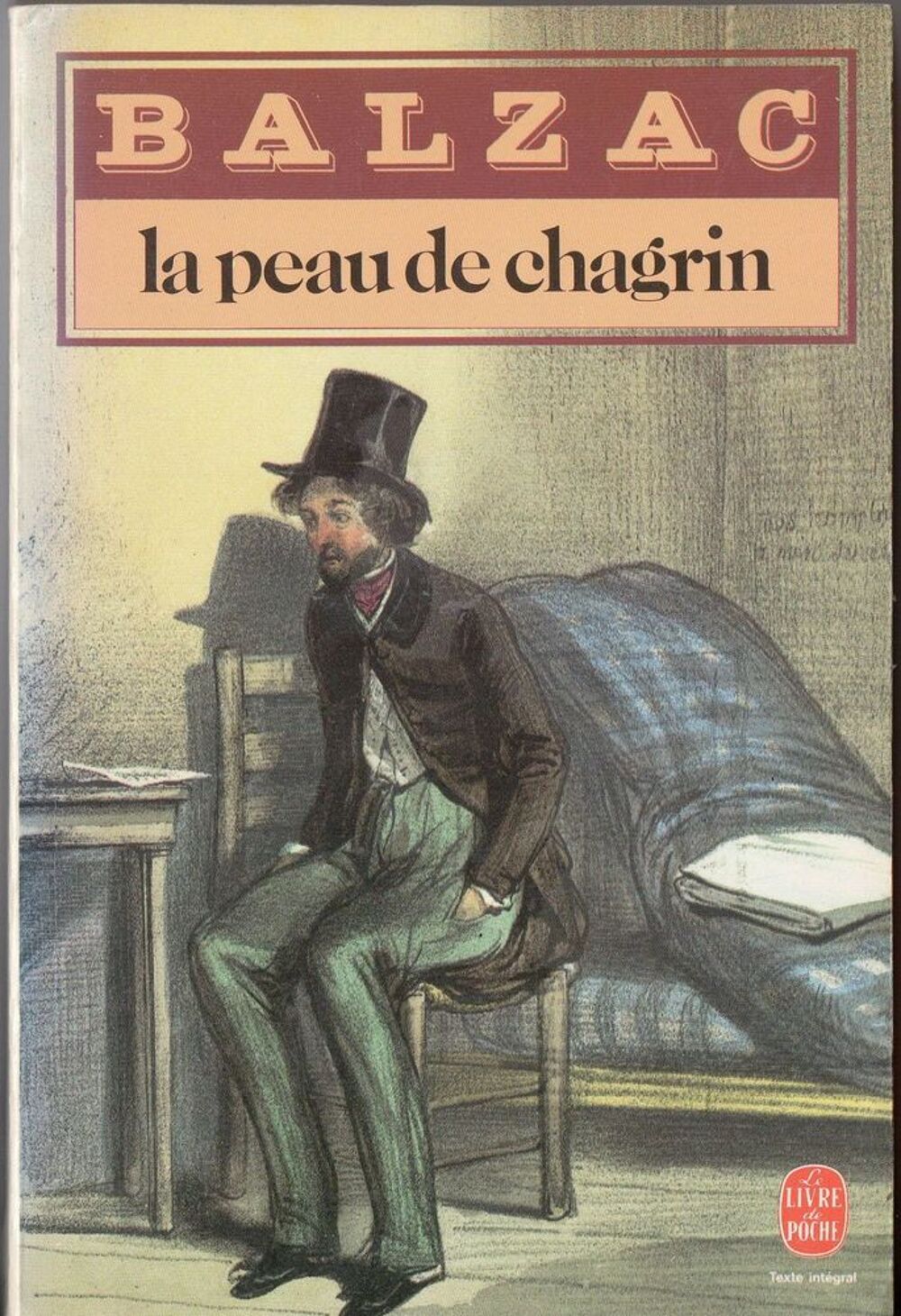 La peau de chagrin - Honor&eacute; de Balzac Livres et BD