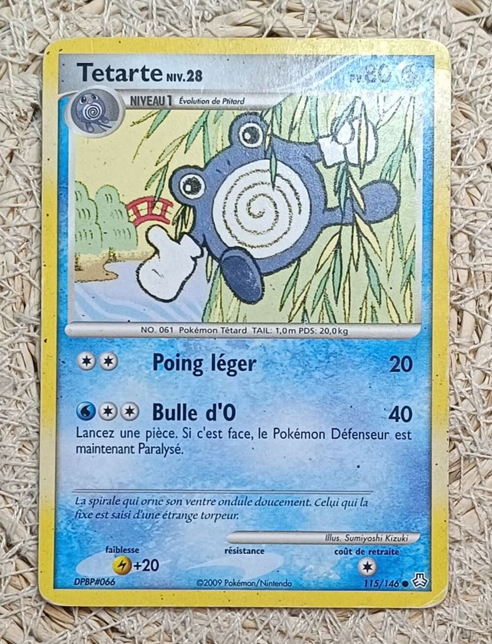 Carte Pokemon - Tetarte - 115/146 Jeux / jouets