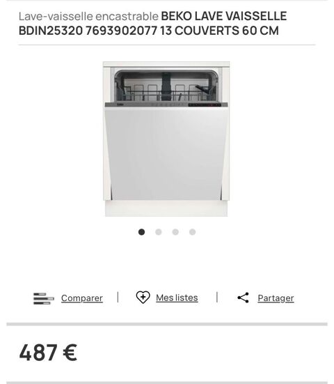 Lave vaisselle encastrable  400 Marseille 10 (13)