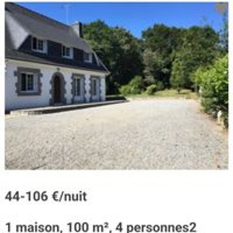   Petite maison dans la forêt Bretagne, Clohars-Fouesnant (29950)