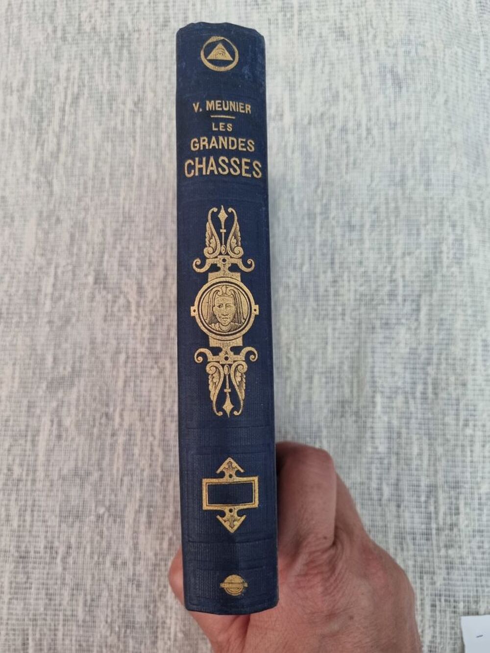 LES GRANDES CHASSES par VICTOR MEUNIER 1867 Livres et BD