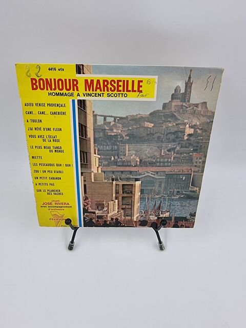 Vinyle 45 tours Bonjour Marseille : Hommage à Vincent Scotto 2 Vulbens (74)
