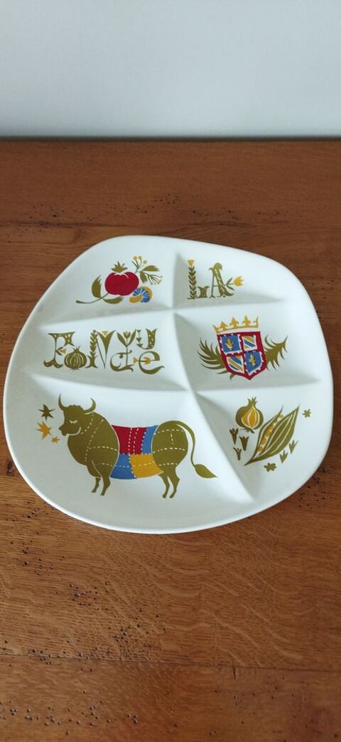 6 ASSIETTES A FONDUES POMMARD 6 Elbeuf (76)