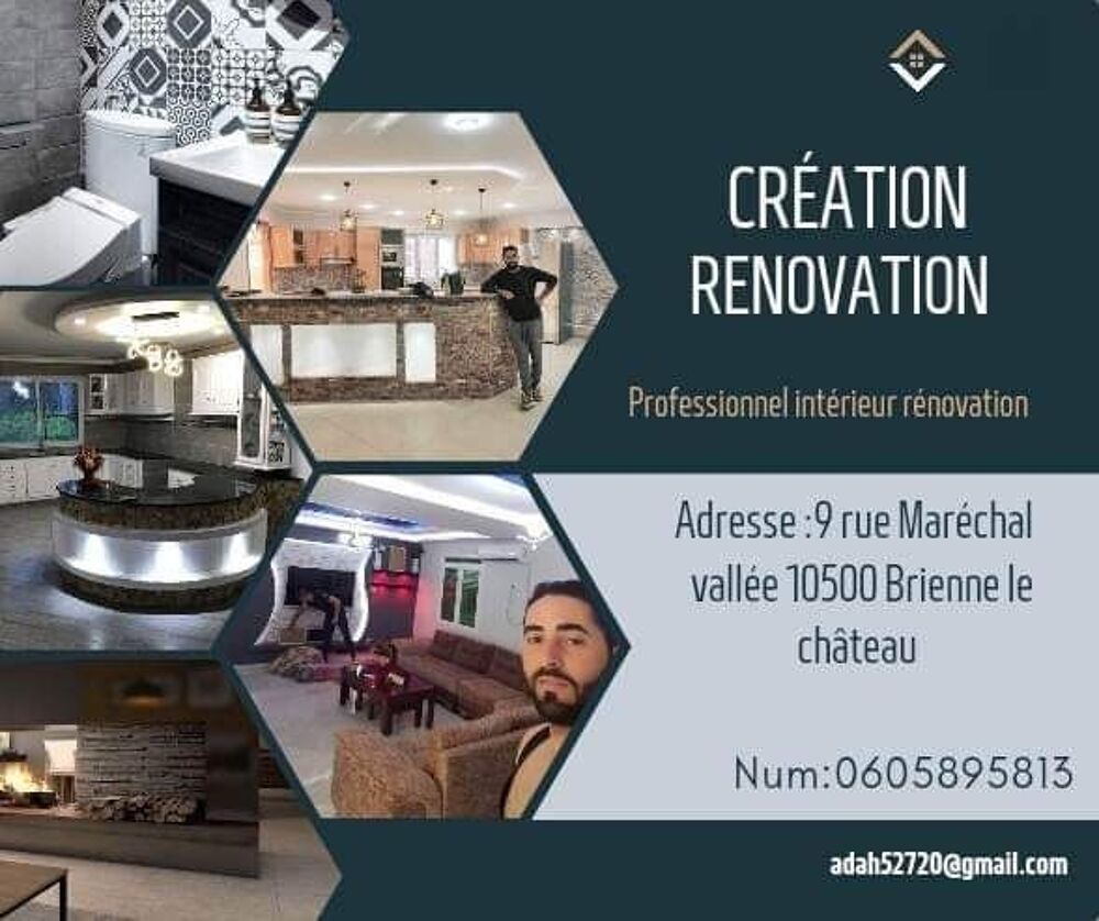 r&eacute;novation et cr&eacute;ation Bricolage