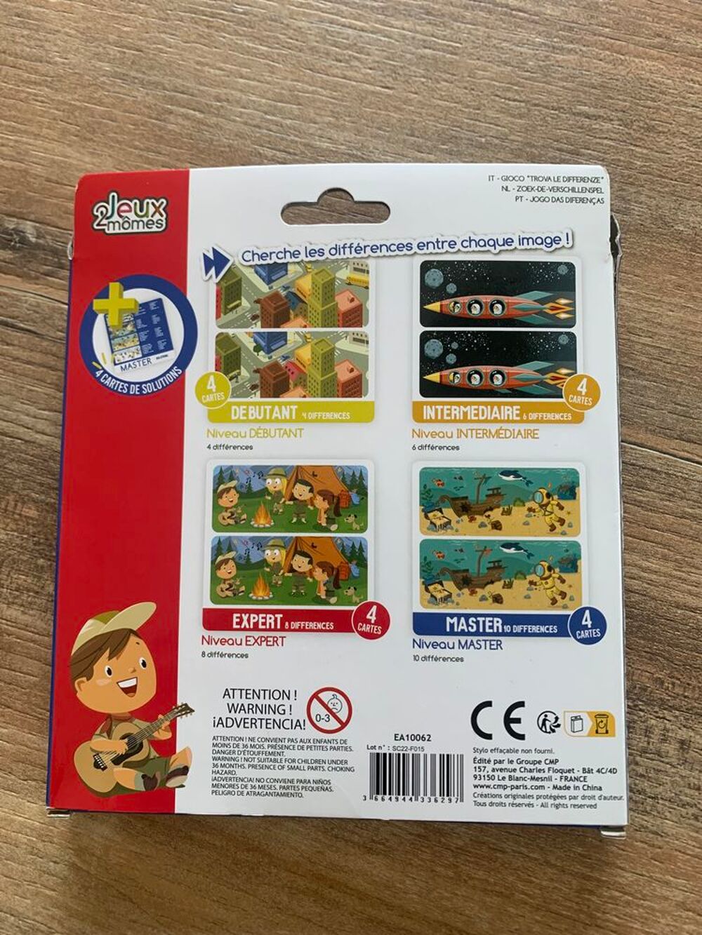 Jeu &eacute;ducatif enfants Jeux 2 m&ocirc;mes " Jeu des dif Jeux / jouets