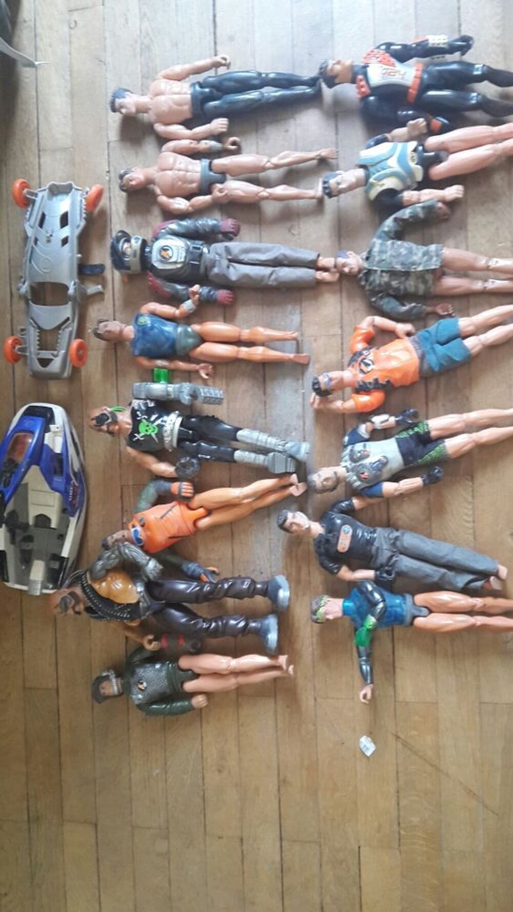 15 figurine Action man 2 objet 