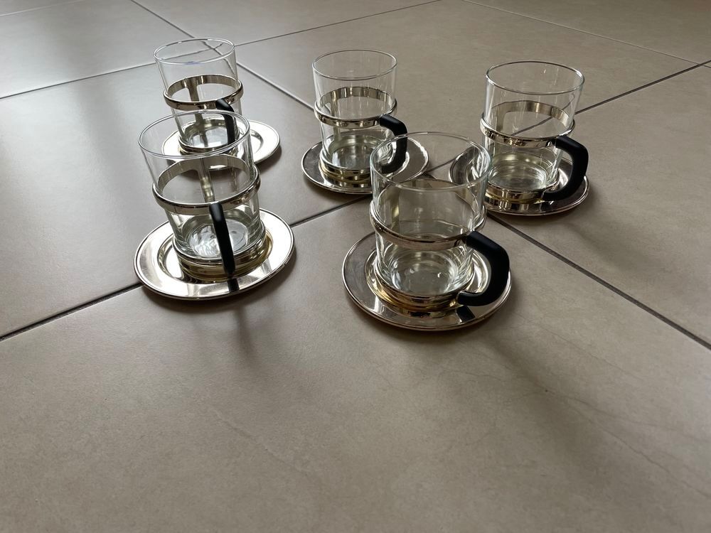 Service de mugs en verre Décoration