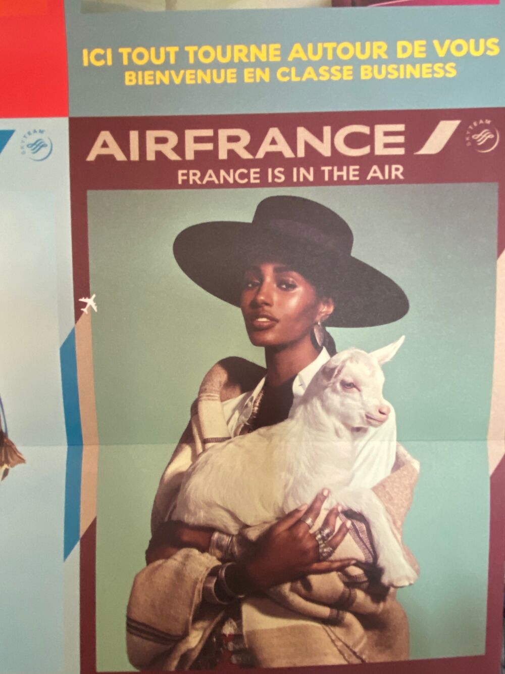 a&eacute;ronautique Air France affiche communication 