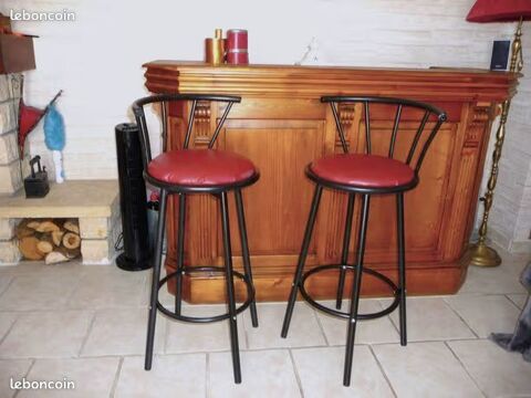 OPPORTUNITÉ DEUX TABOURETS DE BAR PIVOTANT  b 50 Miramas (13)