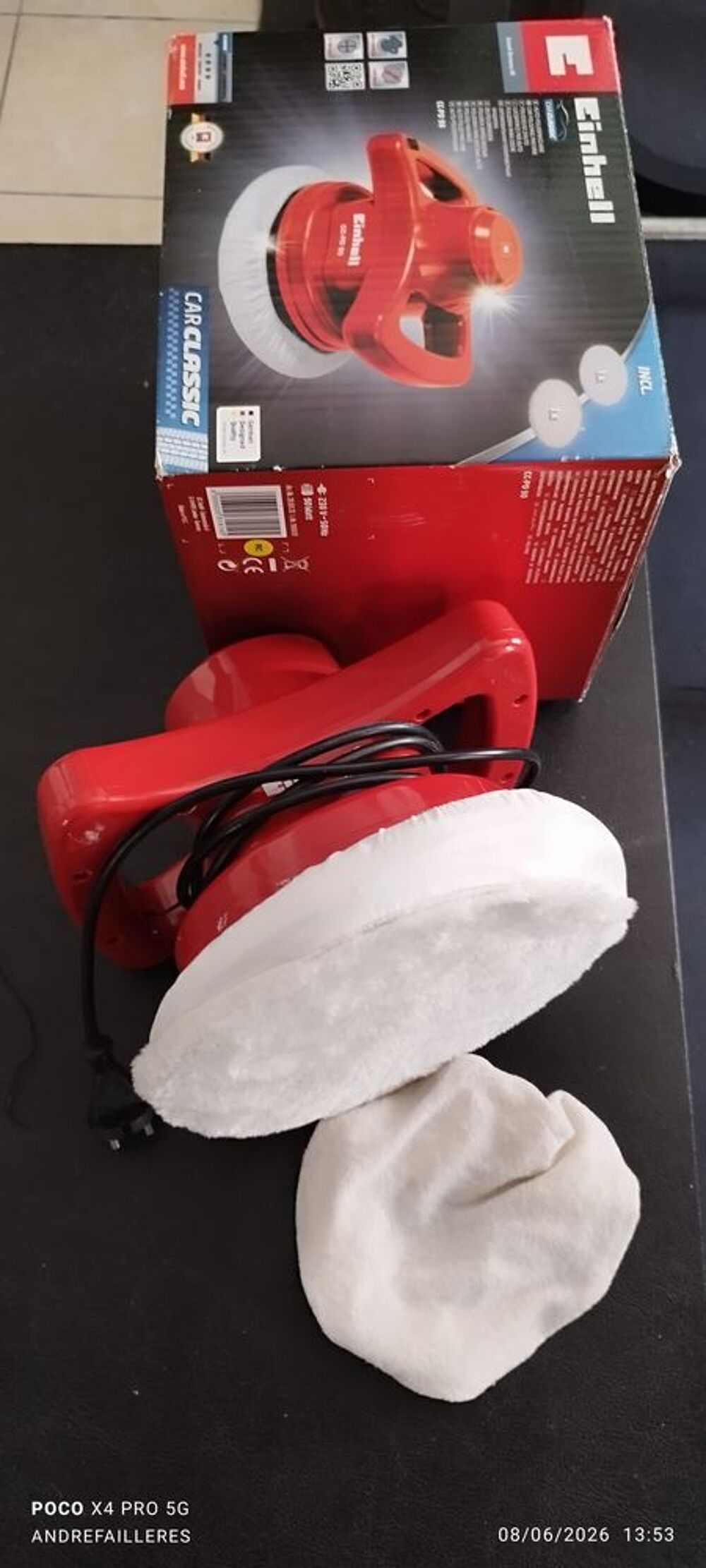 polisseuse auto Bricolage