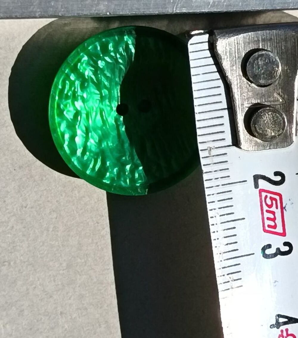 Lot Cr&eacute;atif 15 Boutons Nuances de Vert &amp; Formes Vari&eacute;es Décoration