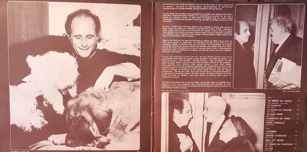 LEO FERRE / DISQUE VYNIL 33 TOURS / CD et vinyles
