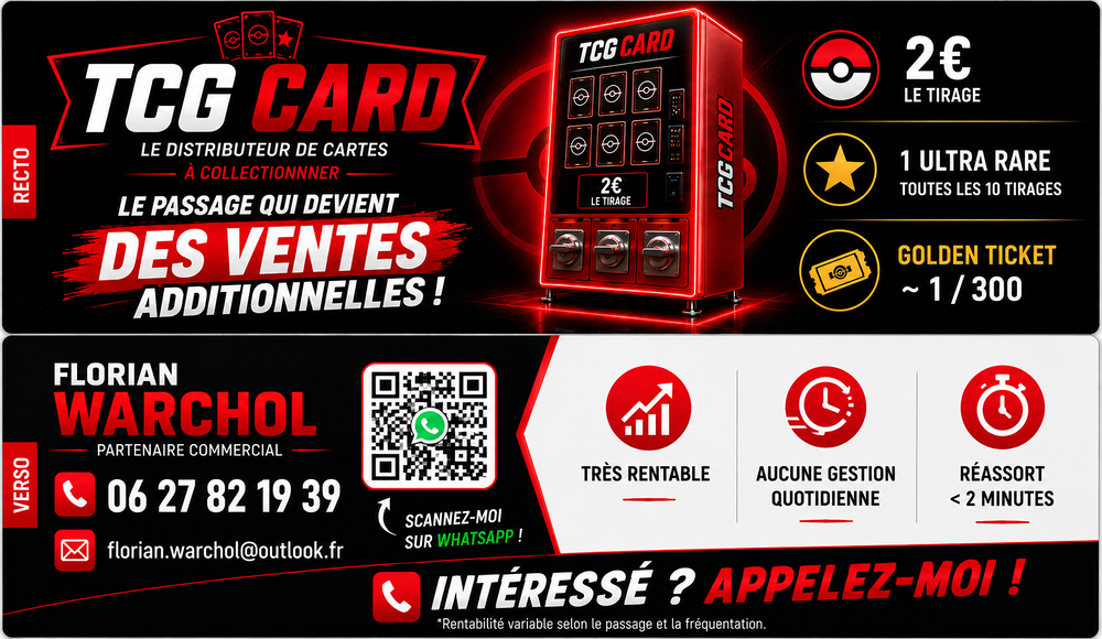   Distributeur Pokémon  