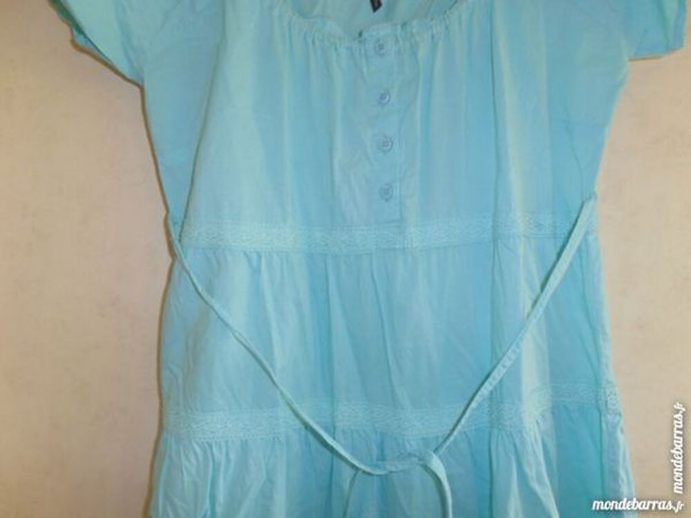 Tunique volant&eacute;e lagon (41) Vêtements