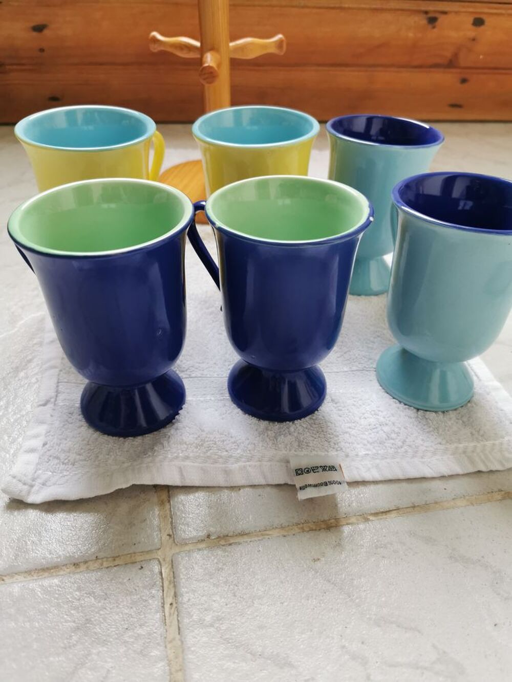6 mugs en c&eacute;ramique Cuisine