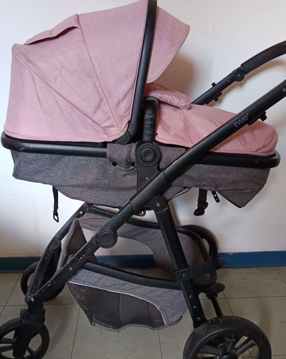 Pousette asalvo two+ naissance &agrave; 22kg 3en1 Puériculture
